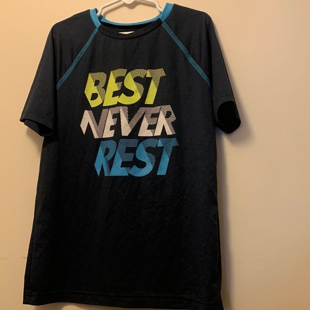 Jumping Beans “Best Never Rest” Atheltic Tshirt Size 7